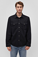 Mavi Erkek Kot Gömlek M0210909-87934