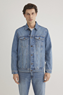 Mavi Erkek Kot Ceket M010143-89136