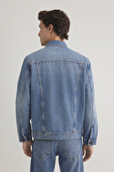 Mavi Erkek Kot Ceket M010143-89136