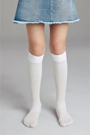 Penti Kız Çocuk Dizaltı Çorap PRETTY MIKRO 40 PNT.BEYAZ