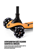 Lamborghini Sarı Scooter Işıklı Tekerlek LB2005