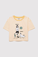 Mavi Kız Çocuk Tişör M7610273-89144