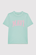 Mavi Kız Çocuk Tişört M7610109-71643