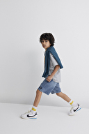 Mavi Erkek Çocuk Kot Şort M6411056-89443