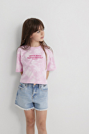 Mavi Kız Çocuk Tişört M7610325-90384