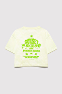 Mavi Kız Çocuk Tişört M7610324-90385