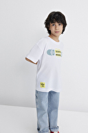 Mavi Erkek Çocuk Tişört M6610276-620