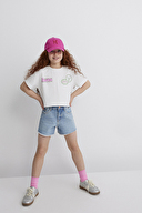 Mavi Kız Çocuk Kot Şort M7410655-89489