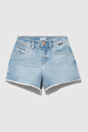 Mavi Kız Çocuk Kot Şort M7410655-89489