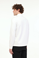 Lumberjack Erkek Sweatshirt JOSE 18ITL612 BEYAZ