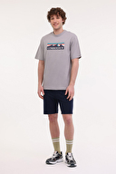 Lumberjack Erkek Tişört ROGER 11OTD2-31 K.GRI