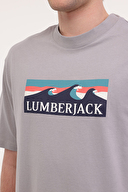 Lumberjack Erkek Tişört ROGER 11OTD2-31 K.GRI