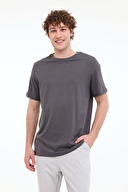 Lumberjack Erkek Tişört BASIC CT110 ANTRASIT