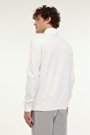 Lumberjack Erkek Sweatshirt BS47 HZIP SW EKRU