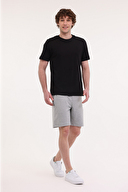Lumberjack Erkek Şort BASIC CT103 GRI MELANJ