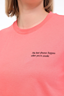 Lumberjack Kadın Tişört ANNA 11 MERCAN