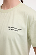 Lumberjack Kadın Tişört ANNA 11 YESIL