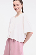 Lumberjack Kadın Tişört PAOLA 11MS451 EKRU