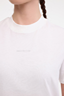 Lumberjack Kadın Tişört ROBI 11MS468 BEYAZ