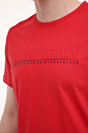 Lumberjack Erkek Tişört SONO 11ITL615 KIRMIZI