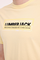 Lumberjack Erkek Tişört ASAHI 11TRV26 SARI