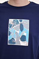 Lumberjack Erkek Tişört CHEN 11HL1004 INDIGO