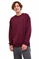 Lumberjack Erkek Sweatshirt BASIC SN75 BORDO