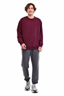 Lumberjack Erkek Sweatshirt BASIC SN75 BORDO