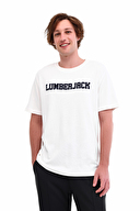 Lumberjack Erkek Tişört SADE 11BLO-11 BEYAZ