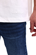 Lumberjack Erkek Tişört ROS 11HS113 EKRU