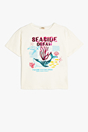 Koton Kız Çocuk Tişört 5SKG10154AK