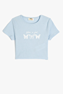 Koton Kız Çocuk Tişört 5SKG10232AK