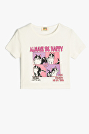 Koton Kız Çocuk Tişört 5SKG10235AK