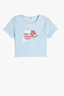 Koton Kız Çocuk Tişört 5SKG10243AK