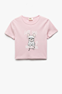 Koton Kız Çocuk Tişört 5SKG10249AK