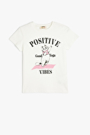 Koton Kız Çocuk Tişört 5SKG10255AK