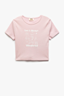 Koton Kız Çocuk Tişört 5SKG10266AK