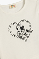 Koton Kız Çocuk Tişört 5SKG10274AK