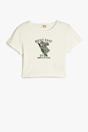 Koton Kız Çocuk Tişört 5SKG10276AK
