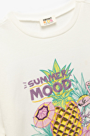 Koton Kız Çocuk Tişört 5SKG10143AK