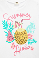 Koton Kız Çocuk Tişört 5SKG10139AK