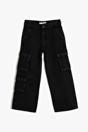 Koton Kız Çocuk Kot Pantolon 5SKG40105AD