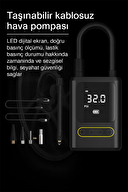 Proseg PR-HP401 Kablosuz Şarjlı Siyah Hava Pompası