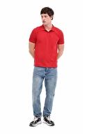 Lumberjack Erkek Polo Yaka Tişört BASIC CT953 POLO KIRMIZI