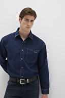 Mavi Erkek Kot Gömlek M0210588-90768