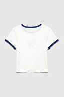 Mavi Kız Çocuk Tişört M7610345-70057