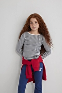 Mavi Kız Çocuk Tişört M7610351-86625