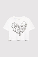 Mavi Kız Çocuk Tişört M7610373-70057