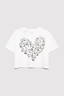 Mavi Kız Çocuk Tişört M7610373-70057