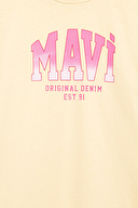 Mavi Kız Çocuk Tişört M7610386-70024